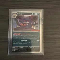 Pokemon Gengar GameStop Stamped Promo 050/088 - Image 1