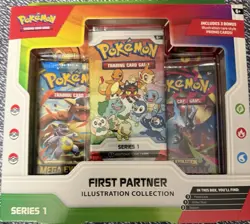 Pokemon TCG First Partner Illustration Collection Series 1 Box Promo EN 2026 - Image 1