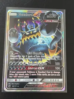 Guzzlord GX 63/111 SM-Crimson Invasion Ultra Rare Holo 210 HP English - Image 1