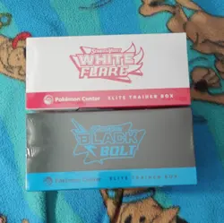 Pokemon Center Pokemon TCG Elite Trainer Box Lot (2) Black Bolt & White Flare - Image 3
