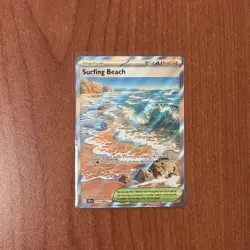 Surfing Beach 114/086 Pokemon Chaos Rising Full Art NM - Image 1