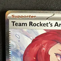 Pokemon Destined Rivals Team Rocket's Ariana 237/182 Special Illustration Rare. - Image 2