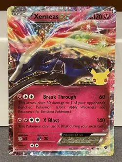 Xerneas EX - Pokemon Celebrations Classic Collection 97/146 - MINT/NM - Image 1