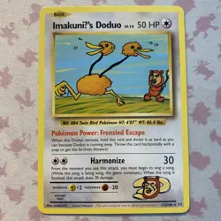 Pokemon TCG ImakuniU's Doduo 112/108 Evolutions Set Secret Rare - Image 1