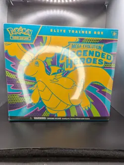 Pokemon Ascended Heroes Elite Trainer Box (ETB) New/Factory (HOLE BOT SIDE) - Image 1