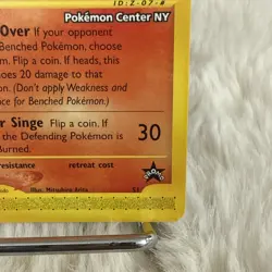 Pokemon TCG Rapidash Expedition Pokemon Center NY Promo Black Star - Image 5