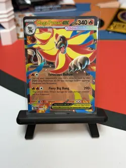 Mega Pyroar Ex 015/086 - Double Rare - Chaos Rising - Pokemon TCG - Image 1