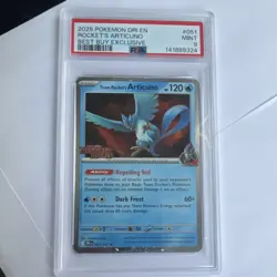 The Pokemon Company PSA 9 Team Rocket's Articuno 051/182 Destined Rivals EN Rar… - Image 1
