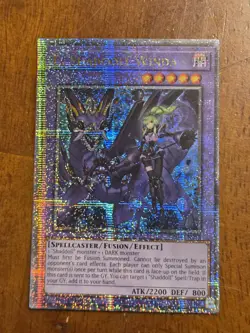 El Shaddoll Winda RA04-EN052 Quarter Century Secret Rare Yugioh Alt Art Mint - Image 1