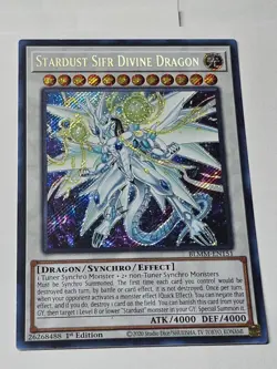 Stardust Sifr Divine Dragon | NM | SCR | BLMM-EN151 | 1st Edition | Yu-Gi-Oh! - Image 1
