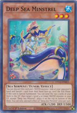 Deep Sea Minstrel ETCO-EN015 1st ED Yu-Gi-Oh! - Image 1