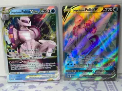 Origin Forme Palkia V SWSH253 and VSTAR SWSH254. Set of 2 Pokemon Promos - Image 1