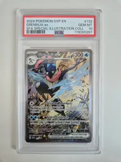 PSA 10 Greninja ex 132 Special Illustration Rare Black Star Promo Pokemon GEM MT - Image 1