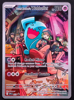Pokemon TCG: Team Rocket's Wobbuffet Scarlet & Violet Promo SVP203 #203 - Image 1