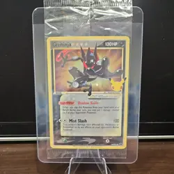 Pokemon Greninja Gold Star Promo Sealed SWSH144 Celebrations Black Star C - Image 1