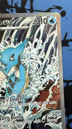 Pokemon Kingdra EX 131 Scarlet & Violet Promo Special Illustration NM Condition - Image 3