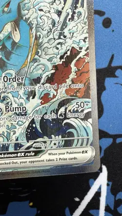 Pokemon Kingdra EX 131 Scarlet & Violet Promo Special Illustration NM Condition - Image 4