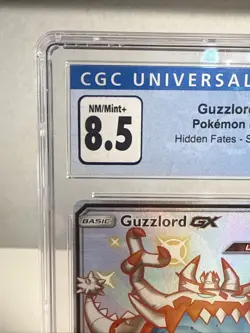 2019 Pokemon Hidden Fates Guzzlord GX SV71 Full Art CGC 8.5 NM/Mint - Image 3