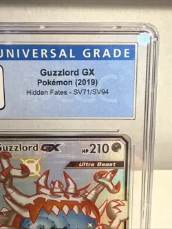 2019 Pokemon Hidden Fates Guzzlord GX SV71 Full Art CGC 8.5 NM/Mint - Image 4