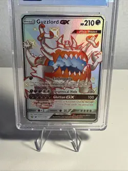 2019 Pokemon Hidden Fates Guzzlord GX SV71 Full Art CGC 8.5 NM/Mint - Image 5