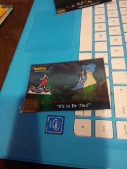 2000 Pokemon Topps Fit To Be Tied Series 3-OR2 Silver Foil LP - Image 1