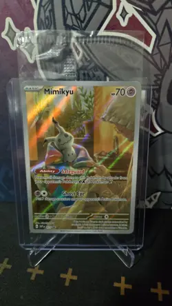 Mimikyu SVP 075 Sealed Black Star Promo Pokemon Paldean Fates ETB - Image 2