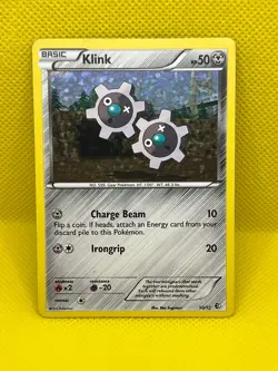 Pokemon Tcg Klink Confetti Holo 10/12 McDonald's Promo - Image 1
