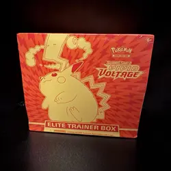 Pokemon Pokemon TCG Sword & Shield Vivid Voltage Elite Trainer Box Pikachu - Image 1