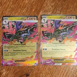Pokemon TCG Mega Dragalge EX 065/086 Chaos Rising English Lot of 2 (2016) - Image 1