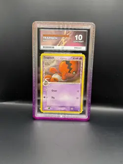 Pokemon Trapinch Non-Holo Dragon Frontiers Card 69/101 Ace 10 - Image 1