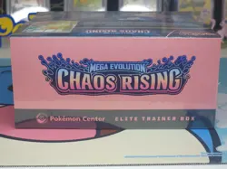 Chaos Rising Pokemon Center ETB Elite Trainer Box Pokemon TCG Sealed - Image 3