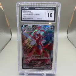 CGC 10 Scizor VMAX 119/189 Swsh03 Darkness Ablaze Holo Ultra Rare 2020 - Image 1