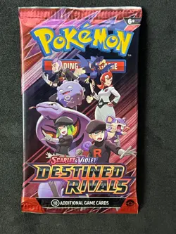 Pokemon Scarlet & Violet Destined Rivals Single Booster Pack - Image 1