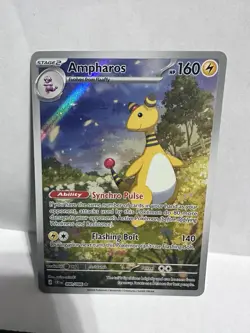 Ampharos 090/086 Illustration Rare Pokemon TCG: Chaos Rising - English NM - Image 1