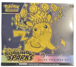 Pokemon Center Surging Sparks ETB Factory Sealed Scarlet&Violet - Image 1