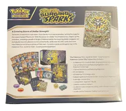 Pokemon Center Surging Sparks ETB Factory Sealed Scarlet&Violet - Image 2