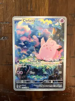 Clefairy 094/088 (IR) Pokemon Perfect Order Full Art Illustration Rare Pokemon - Image 1