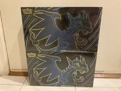 Lot of 2 Pokemon TCG Mega Charizard X Ex Ultra-Premium Collection Box Sealed - Image 1