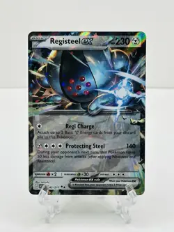 🔥Pokemon TCG-Registeel ex-145/217-Me: Ascended Heroes-Holo-M/NM!🔥 - Image 1