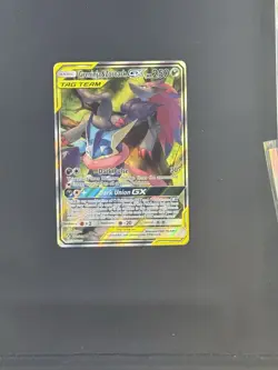 Pokemon TCG | Greninja & Zoroark GX 201/214 | TAG TEAM Full Art Ultra Rare LP - Image 1