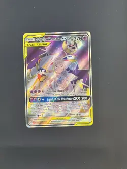 Pokemon Solgaleo & Lunala GX 216/236 Ultra Rare Full Art Cosmic Eclipse EN LP - Image 1