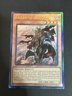 YuGiOh! Fallen of Albaz RA01 25th Anniversary Rarity Collection 1st Edition - Image 1