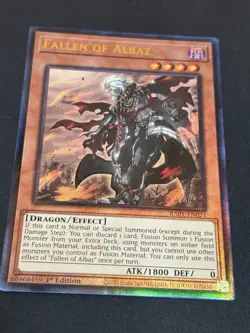 YuGiOh! Fallen of Albaz RA01 25th Anniversary Rarity Collection 1st Edition - Image 2