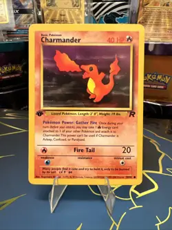 Pokemon TCG - Charmander Team Rocket (50/82) Regular, 1st Edition Common NM/LP!! - Image 2