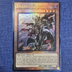 Yugioh Fallen of Albaz RA01-EN021 - Prismatic Ultimate Rare - PUR 1st Edition NM - Image 1
