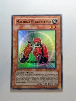 Yugioh - Machina Peacekeeper - SDMM-EN003 - Super Rare - LP - 1st Edition - Image 1