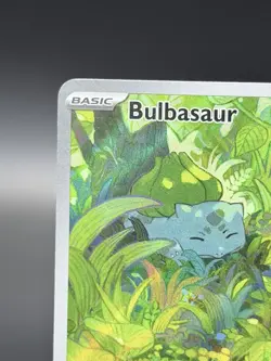Pokemon Company Bulbasaur 166/165 SV 151 IR Full Art Holo English 2023 - Image 2