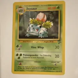 Wizards of the Coast Pokemon TCG Base Set Ivysaur 30/102 1st Ed 60HP - Image 1