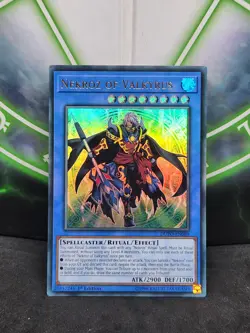 Yugioh Nekroz of Valkyrus DUPO-EN089 Ultra Rare 1st Edition NM - Image 1