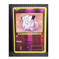 The Pokemon Company Clefairy 63/108 Evolutions Holo Rare Holo 40 HP Basic EN - Image 1